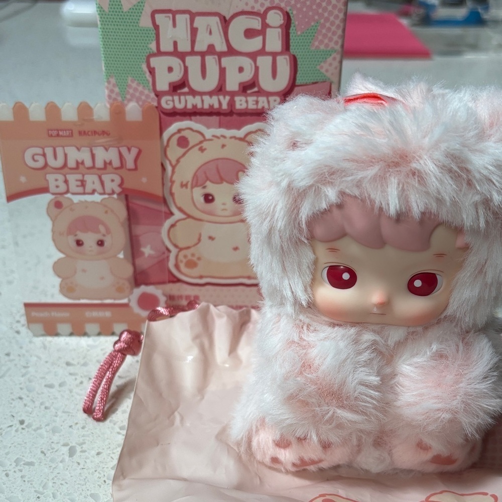 Haci Pupu Gummy Bear Peach flavor!